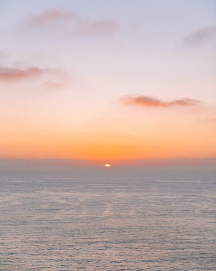Orange and pink sunset Orange and pink sunset