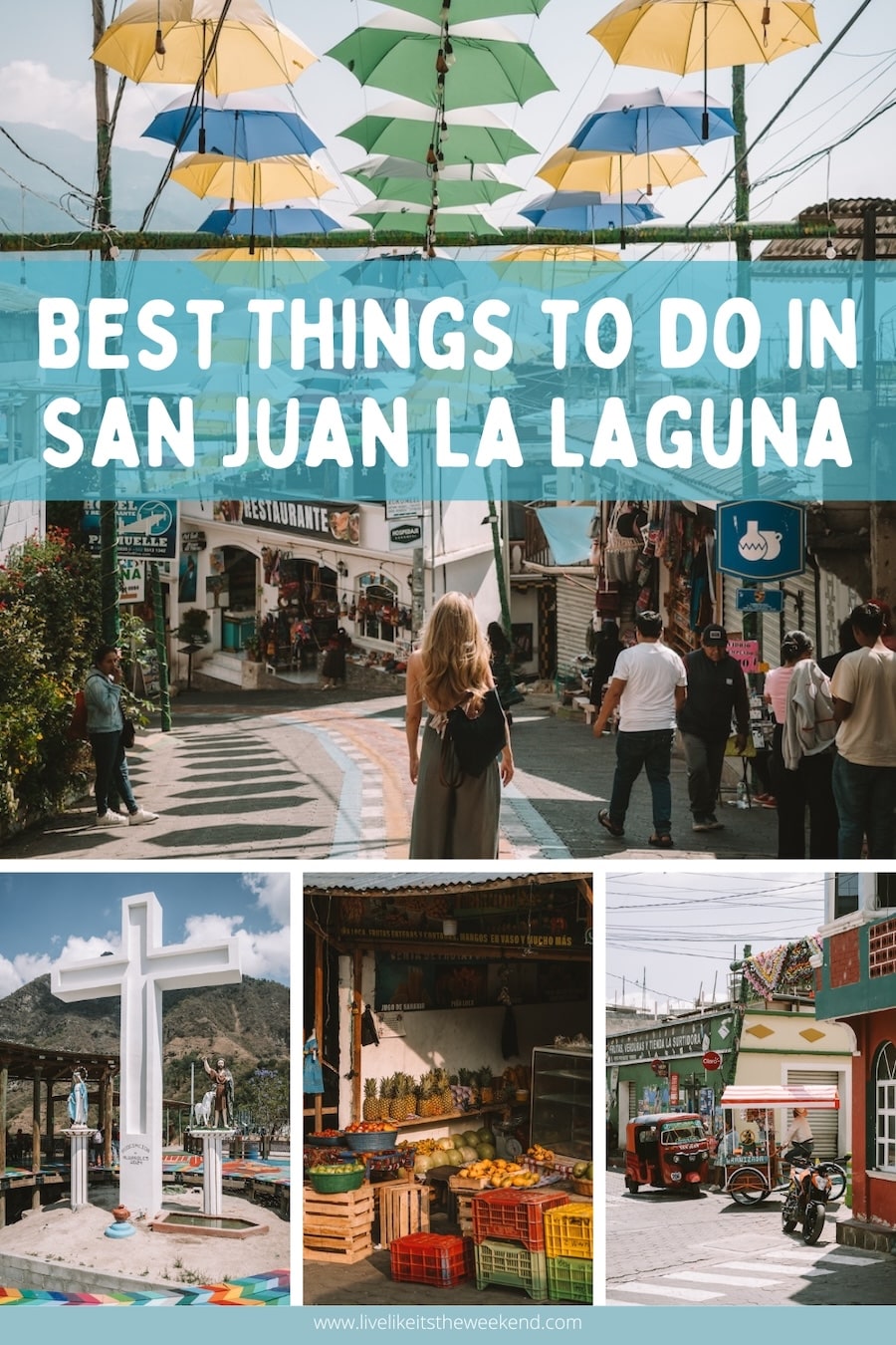 best things to do in San Juan La Laguna Pin cover for best things to do in San Juan La Laguna