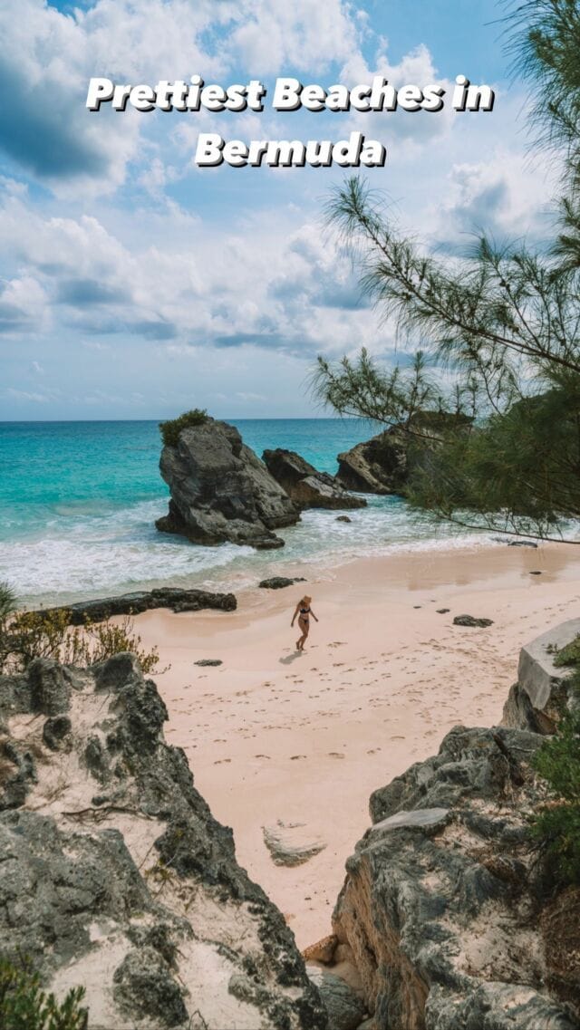 Heaven can wait. This is paradise, don’t you think? 😍 SAVE THIS for the prettiest beaches in Bermuda if you’re planning a trip in the future! 

We beach hopped in Bermuda our first day and found this completely secluded cove with no one on it 🙌🏻

When in Bermuda, don’t miss the stretch of beaches between Warwick Long Bay and Horseshoe Bay. The walk between them takes about 25 minutes in total and there’s an easy trail that connects, but there’s a ton of smaller beaches and private coves in between them to explore. This was hands down the best thing we did during our time in Bermuda. 10/10 recommend 🤩

#beautifulbeach #tropicaldestination #bermuda #bermudabeach #cntraveler #tropicalvibes #visitbermuda