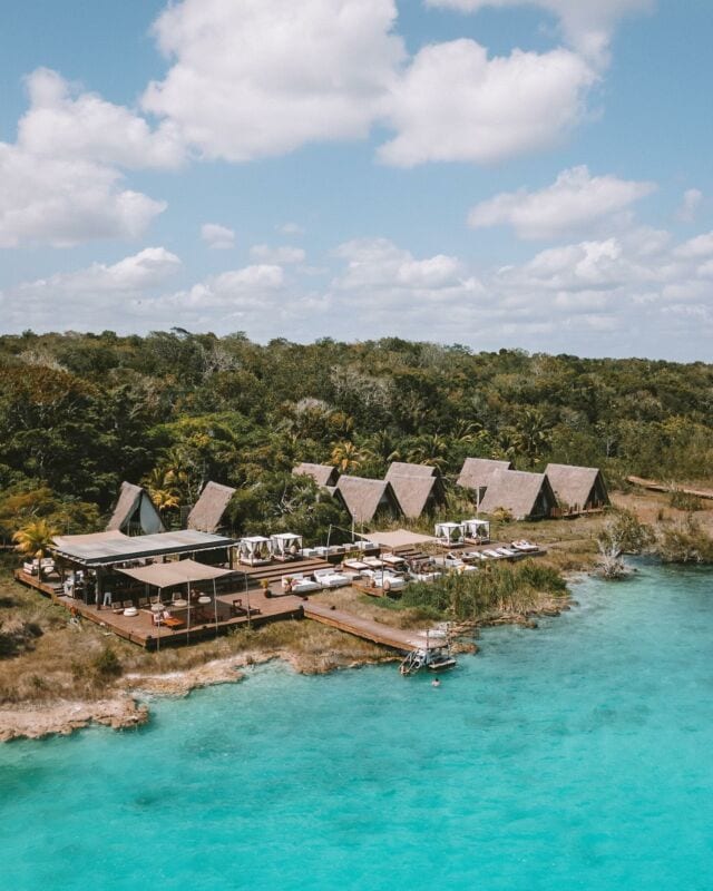 Some favorite scenes from a recent stay in Bacalar, Mexico @habitasbacalar 💙🩵🤍

The tranquility of this place is next level. 

A few reasons why this luxury boutique hotel needs to be on your bucket list:
• It’s the ultimate wellness retreat that combines the peacefulness of the jungle and beauty of the vibrant turquoise Bacalar Lagoon
• Incredible daily programming including activities like yoga classes, painting, temezcal ceremonies, mezcal tastings and more 
• All @our_habitas properties are focused on sustainable design and development to protect the beautiful places they inhabit 
• There are no other hotels on this part of the Lagoon, so it truly feels remote and you have direct access to swim, kayak, and paddle board right off the deck of the hotel. 

Are you adding Habitas Bacalar to your bucket list? 🤩

#habitas #habitasbacalar #ourhabitas #luxuryhotels #beautifulhotelsoftheworld #bucketlisthotels #bacalarlagoon #visitmexico beautiful Mexico hotels | Mexico hidden gems | Bacalar Lagoon hotels | boutique hotels Mexico | Quintana Roo | Best things to do in Mexico